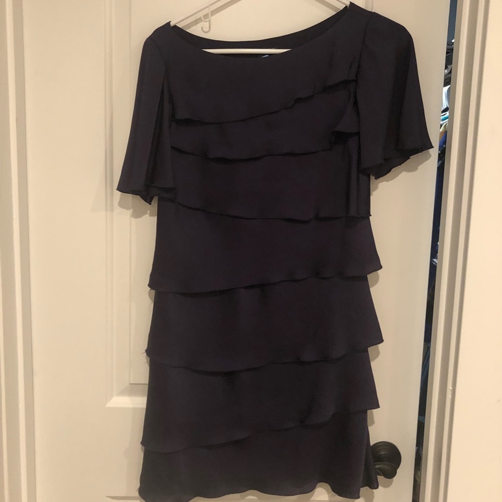 Banana Republic plum flapper type dress, size 4